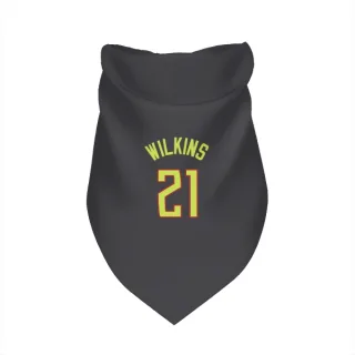Atlanta Hawks Dominique Wilkins Gray  Dog & Cat Pet Bandana