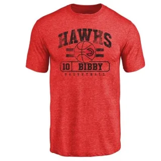 Youth Atlanta Hawks Mike Bibby Red Baseline T-Shirt